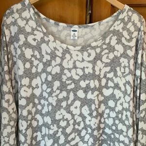Grey  white tunic 2X